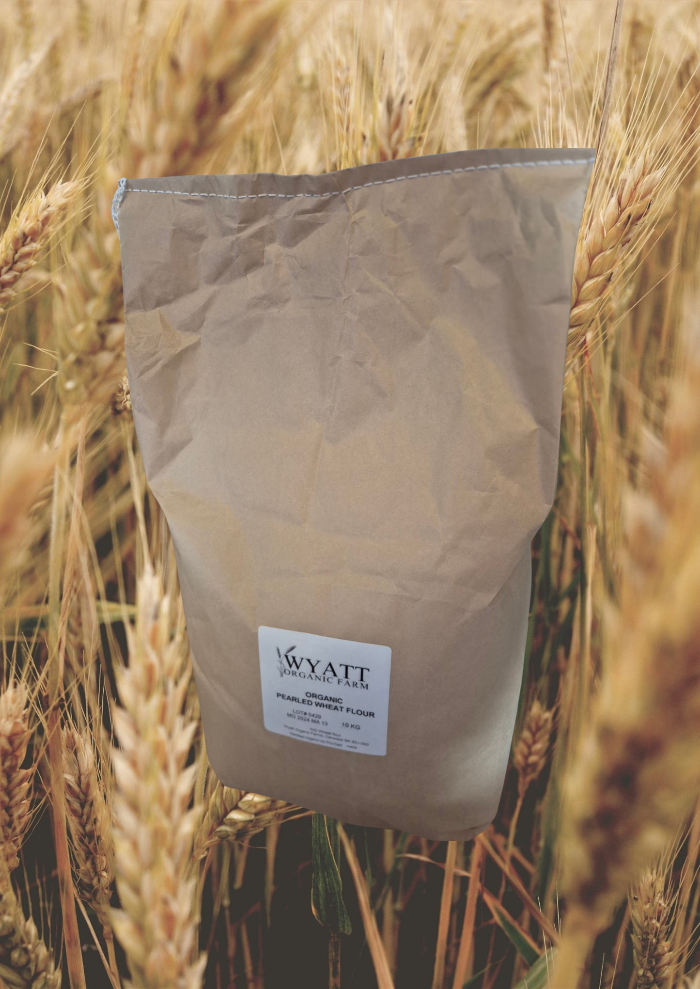 10kg Certified Organic Pearled Wheat