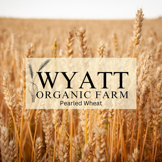 10kg Certified Organic Pearled Wheat